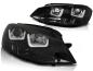Preview: Scheinwerfer U-Tube LED Tagfahrlicht für VW Golf 7 Bj. 12-16 Schwarz